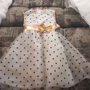 Robe Fille Pastourelle Pippa & Julie Taille 6 - 95% Coton, Multicolore, Très Bon état